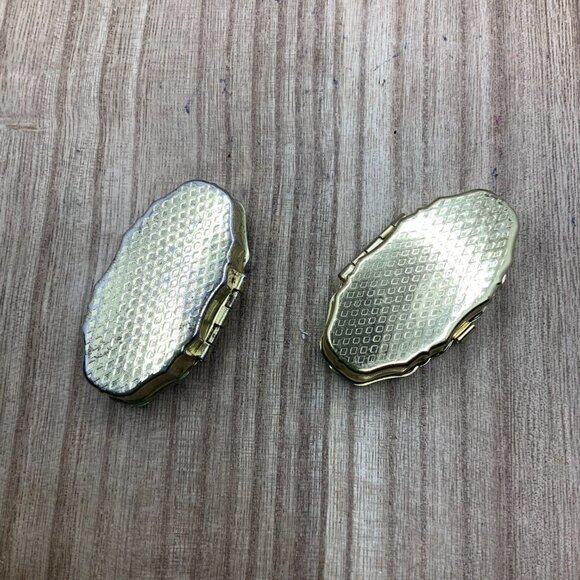 Vintage Metal Bundle Pill Compact Box - Picture 2 of 5